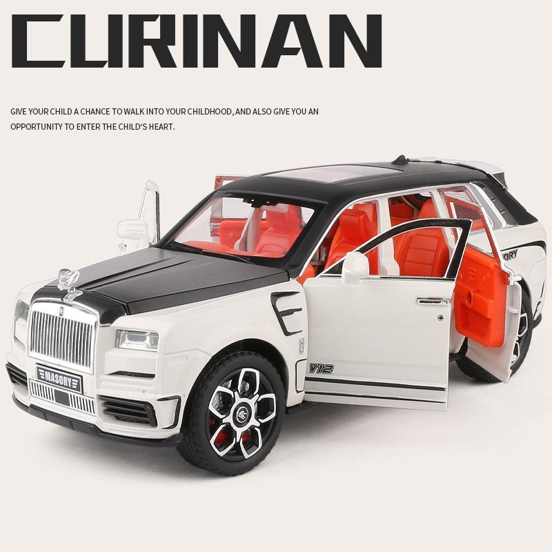 1:24 Rolls Royce SUV Cullinan Masory Alloy Luxy Car Model