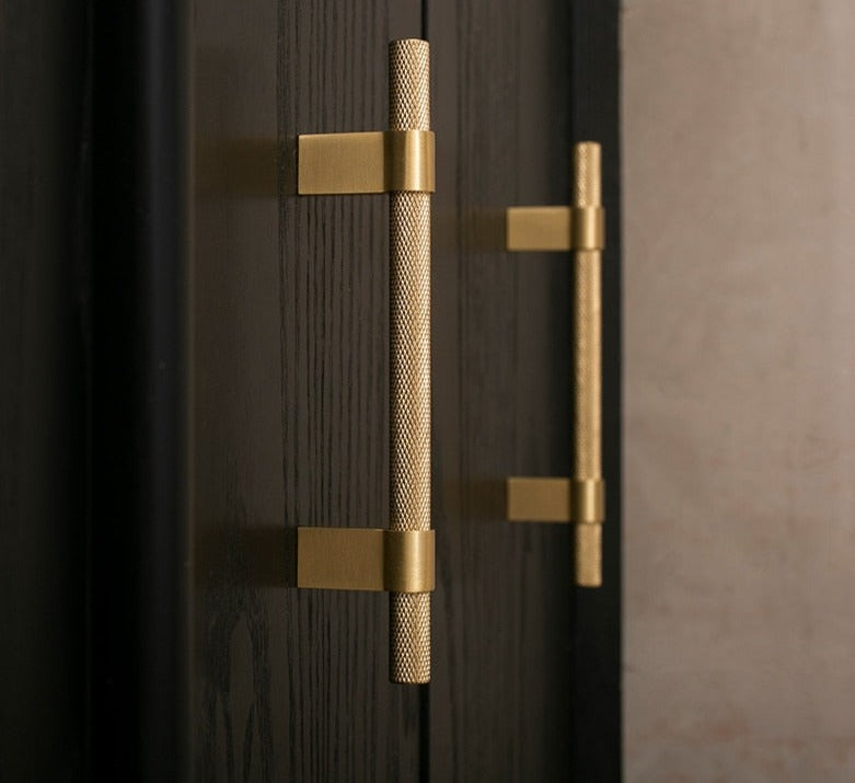 Ava Handle - Satin Brass Furniture Handles luxury