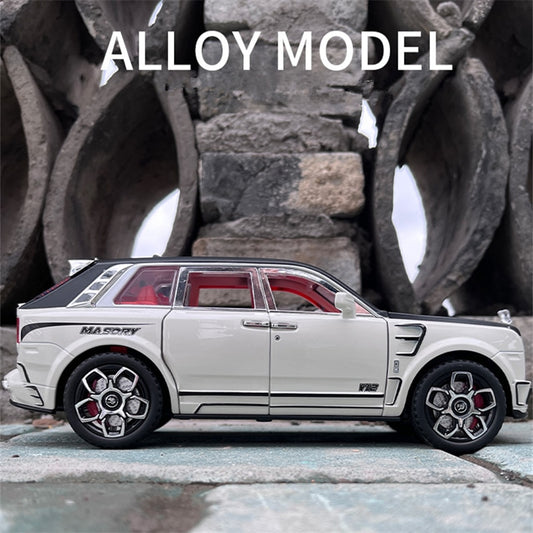 1:24 Rolls Royce SUV Cullinan Masory Alloy Luxy Car Model