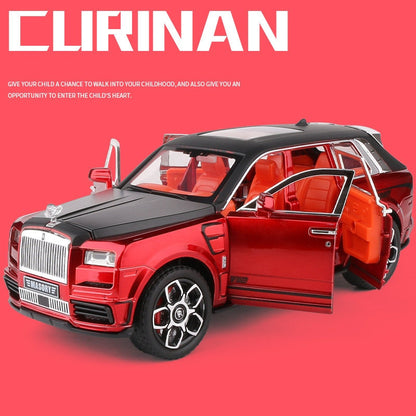 1:24 Rolls Royce SUV Cullinan Masory Alloy Luxy Car Model