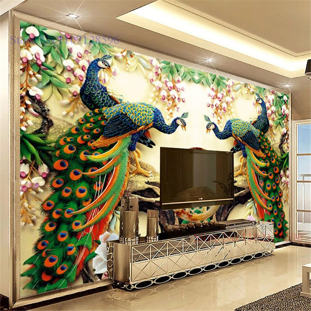 Sedny Wallpaper - Wallpaper 3D Luxury Golden Large Wall Living Room Modern Wall TV Sofa Bedroom Home Decor